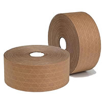 Water Activated Tape great for tamper proofing and environmentally friendly